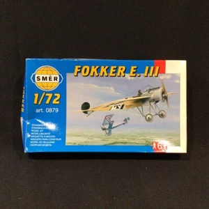 Vintage SMER 1:72 Model Kit 0879 Fokker E.III German WW1 Monoplane Fighter - Picture 1 of 8
