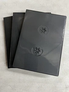 Standard Black DVD 5-Disc Replacement Case 14mm (3 pieces) - Picture 1 of 4