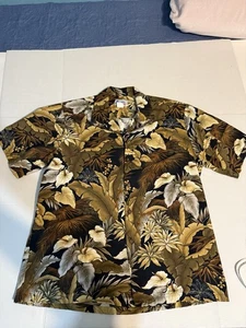 Vintage Made In Hawaii Brand Hawaiian Shirt Size XL Men’s - Picture 1 of 6
