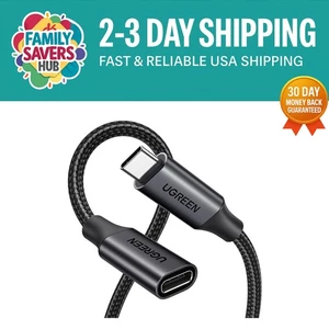 3.3Ft USB C 3.2 Extender - 10Gbps Transfer, 4K Video Support, Wide Compatibility - Picture 1 of 11