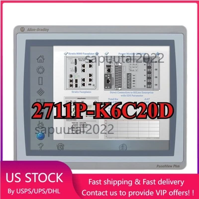 Allen Bradley 1PC  PanelView Plus 600 2711P-K6C20D Key Panel #YF - NEW! - Image 1 of 4