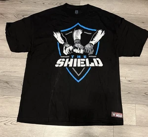 The Shield WWE T-Shirt - Roman Reigns / Seth Rollins / Dean Ambrose - Size XXL - Picture 1 of 4