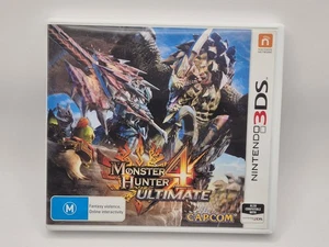 Monster Hunter 4 Ultimate (Nintendo 3DS, 2015) 2DS AUS PAL Complete - Picture 1 of 4