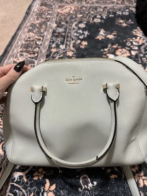 Kate Spade Light Blue Handbag With Crossbody Adjustable Strap - Image 1 of 4