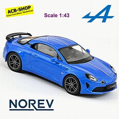 Alpine A110 S Pack Aero French Signature 2023 Alpine Blue 1:43 Norev 517870 - Image 1 of 2