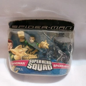 RARO 2007 Superhero Squad Poseable Sandman e Venom NUOVO **LEGGI** - Foto 1 di 4