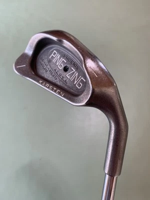 Ping Zing 1 Iron Right Hand Black Dot Stainless W/Ping KT-M Steel Shaft - Image 1 of 4