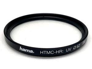 Hama UV Htmc-Hr: UV ( Ix) Filter 62mm Circular Filter Thread - Picture 1 of 1