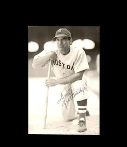 Foto postal firmada por Don Gutteridge autógrafo de los Medias Rojas de Boston - Imagen 1 de 2