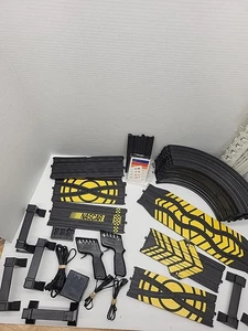 Life Like HO Scale Slot Car Track, Controllers, Power Pack. Guards. Racing.  - Picture 1 of 14