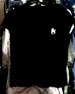 LIMITED TOO SIZE XL SIZE 16 GIRLS/JUNIORS BLACK SHIRT W POODLE - Picture 1 of 1