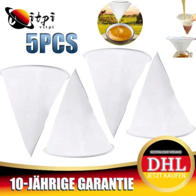 5 Stück Honigfilter Imkerei Sieb Honig Filter für Honigverarbeitung Extraktion  - Bild 1 von 4