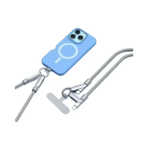 USB C Cable Phone Wrist Strap Lanyard Crossbody Neck Strap For iPhone Samsung - Picture 1 of 10