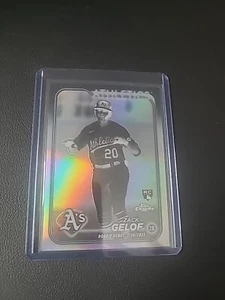 2024 Topps Chrome Update Zack Gelof Negative Refractor RC #USC40 - Picture 1 of 2