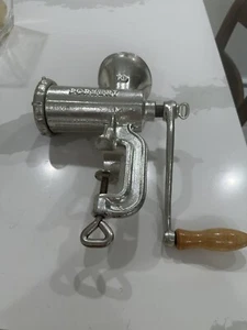 Porkert # 10 Profesional Meat Grinder Made In Czecchoslovakia Cast Iron - Picture 1 of 7