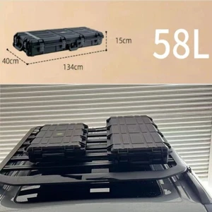 Car Roof Mount Travel Off Road Storage Case Luggage Box Fits For Jimny 2019-2025 - Picture 1 of 10
