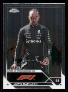 2023 Topps Chrome Formula 1 #23 Lewis Hamilton - Picture 1 of 2