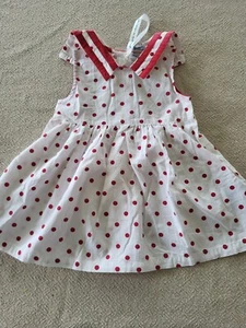 April Cornell Baby Sailor Dress NwT Size 0-6M - Imagen 1 de 3