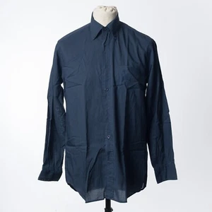 PAUL & SHARK Shirt Blue Cotton Button Down Collar Casual Men's Size S - Picture 1 of 5