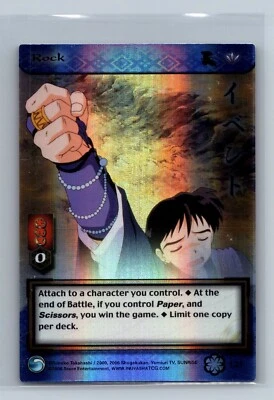 Inuyasha TCG - Rock 121 - FOIL Rare - Score Saisei - Image 1 of 2