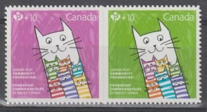 Canada 2017 BK677 #B26i Canada Post Community Foundation (Cats) - Unused - Picture 1 of 1