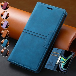 For Samsung Galaxy S10e S9+ S8+ S7 Edge Leather Wallet Case Magnetic Flip Cover