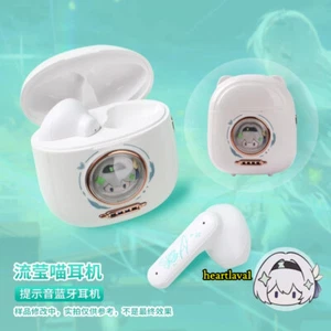 Honkai: Star Rail Firefly Wireless Bluetooth Earphones Headset w/Badge - Picture 1 of 11