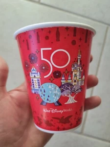 NEW WALT DISNEY WORLD 50TH ANNIVERSARY PAPER DIXIE STYLE CUP LIMITED EDITION! h3 - Picture 1 of 3