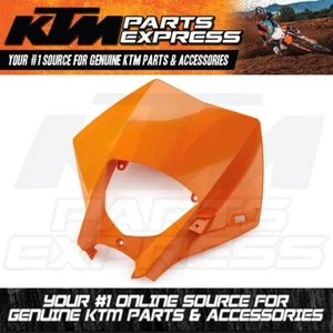 NEW OEM KTM HEAD LIGHT MASK ORANGE 200 250 300 EXC 2005 400 450 5480800100004 - Picture 1 of 4