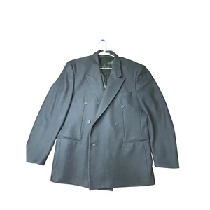 Canali Cashmere Wool Double Breasted Lux Blend Jacket Men US 46 Drop 6 Ja - Picture 1 of 19