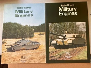 Folletos de hoja publicitaria de marketing de la división de motores militares Rolls-Royce de colección de los años 80 - Imagen 1 de 6