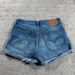 Y2K 2000’s Skater Style Levi’s White Oak Cone Denim Jean Short Shorts Jorts - Picture 1 of 8