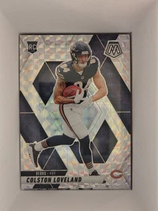 2025 Mosaic Colston Loveland RC Silver Prizm #304 Bears Rookie Tight End - Picture 1 of 2