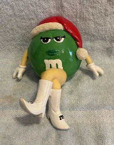 Green M&M's Solid Christmas Stocking Holder MINT - Picture 1 of 11