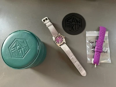 San Martin SN0144 Jianzhan Watch -- 36mm diameter -- Miyota 9015 -- USA Seller - Image 1 of 4