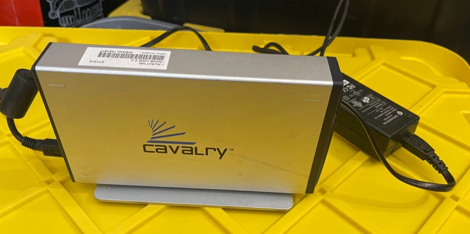 Cavalry CAUA37160 USB 2.0 160GB External Hard Drive With Power Cord CAUA 37160 - Image 1 of 4