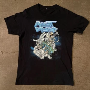 Camicia rossa vintage August Burns uomo piccola fascia metalcore - Foto 1 di 5
