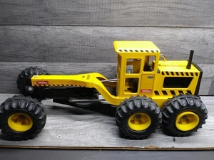 Tonka Toy Pressed Steel And Plastic Molded Road Grader - Picture 1 of 8
