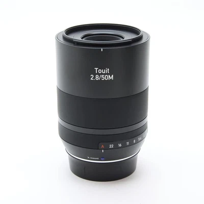 Carl Zeiss Touit 50mm F/2.8 Macro (for Fuji X mount) -Near Mint- #280 - Image 1 of 4