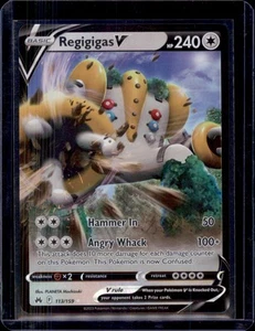 Regigigas V Crown Zenith Pokémon #113/159 Ultra Rare NM+ - Picture 1 of 2