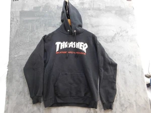 Thrasher Hoodie Herren klein schwarz Skateboard Magazin Pullover Sweatshirt Skater - Bild 1 von 17