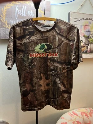 Youth Mossy Oak Break Up Infinity Short Sleeve Camo TShirt Size XL - Image 1 of 3