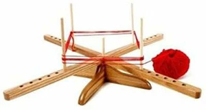 CHIAOGOO 1098 Amish Design Wooden Yarn Swift- New! Sturdy! Hanks up to 62" - Picture 1 of 2