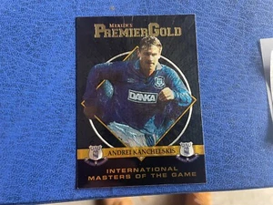 MERLIN PREMIER GOLD 1996/97 CARD EVERTON KANCHELSKIS M14 *** - Picture 1 of 2