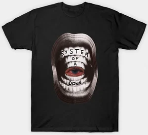System Of A Down Short Sleeve T-shirt Mens Unisex S-3XL Black Fan Art - Picture 1 of 2