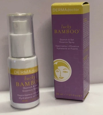 Dermadoctor Lucky Bamboo Quench & Set Essence Spray 30ml Boxed & Sealed - Image 1 of 3