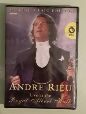 ANDRE RIEU LIVE AT THE ROYAL ALBERT HALL    DVD NEW  large shrinkwrap tear  - Image 1 of 2