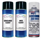 For Ford Gs Royal Plum Met. Aerosol Paint & Clear Compatible