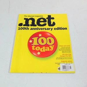 Vintage UK Net Magazine 100th Anniversary Edition August 2002 Issue 100 .net - Picture 1 of 4