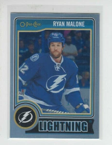 14/15 OPC Tampa Bay Lightning Ryan Malone Rainbow Foil card #162 - Picture 1 of 2